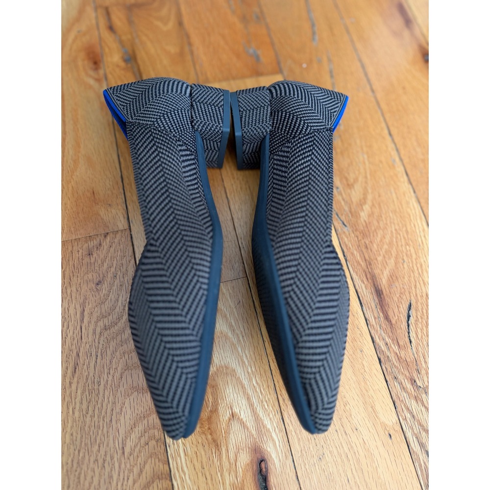 Rothy's The High Point Heels Sparrow Herringbone Size 7.5 - Picture 3 of 7
